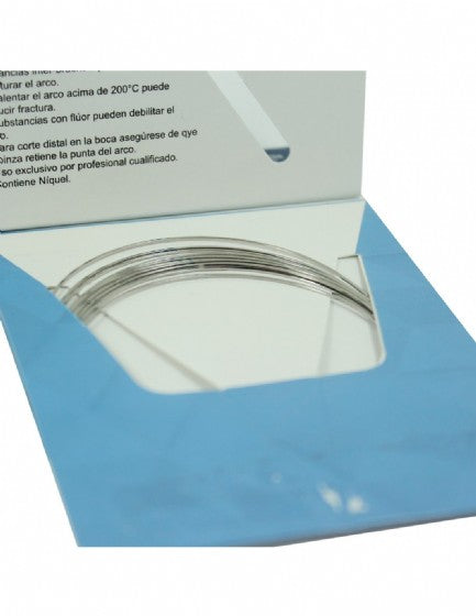 Morelli CrNi SS Stainless Steel Archwire Round 10pcs pack