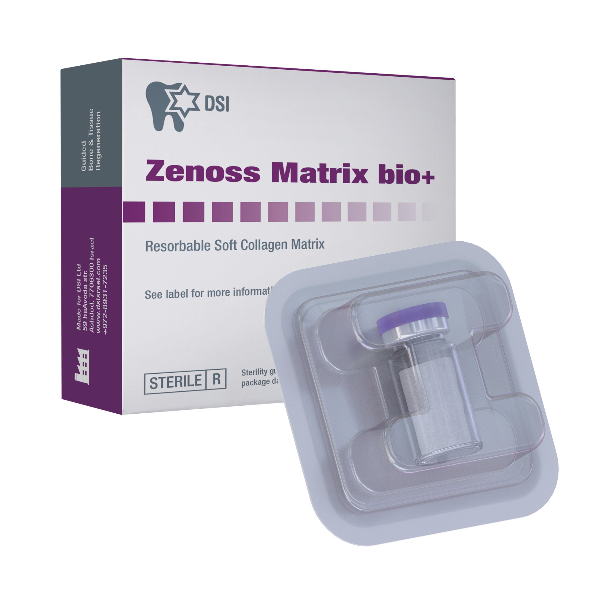 Zenoss Matrix Bio Dental Surgical Resorbable Collagen Barrier Membrane