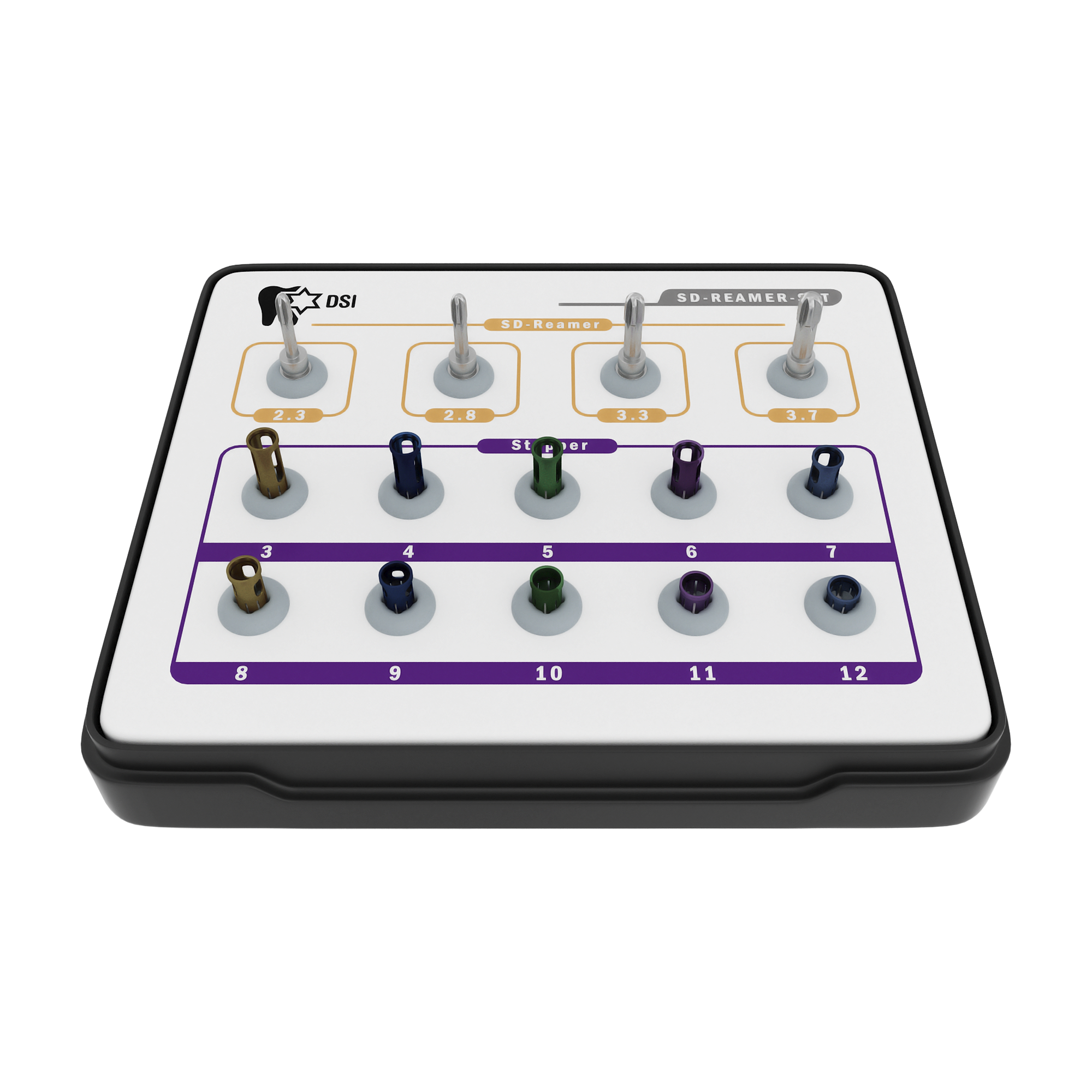 DSI SD-Reamer Drill Kit For Crestal Sinus Lifting Approach with Stoppers