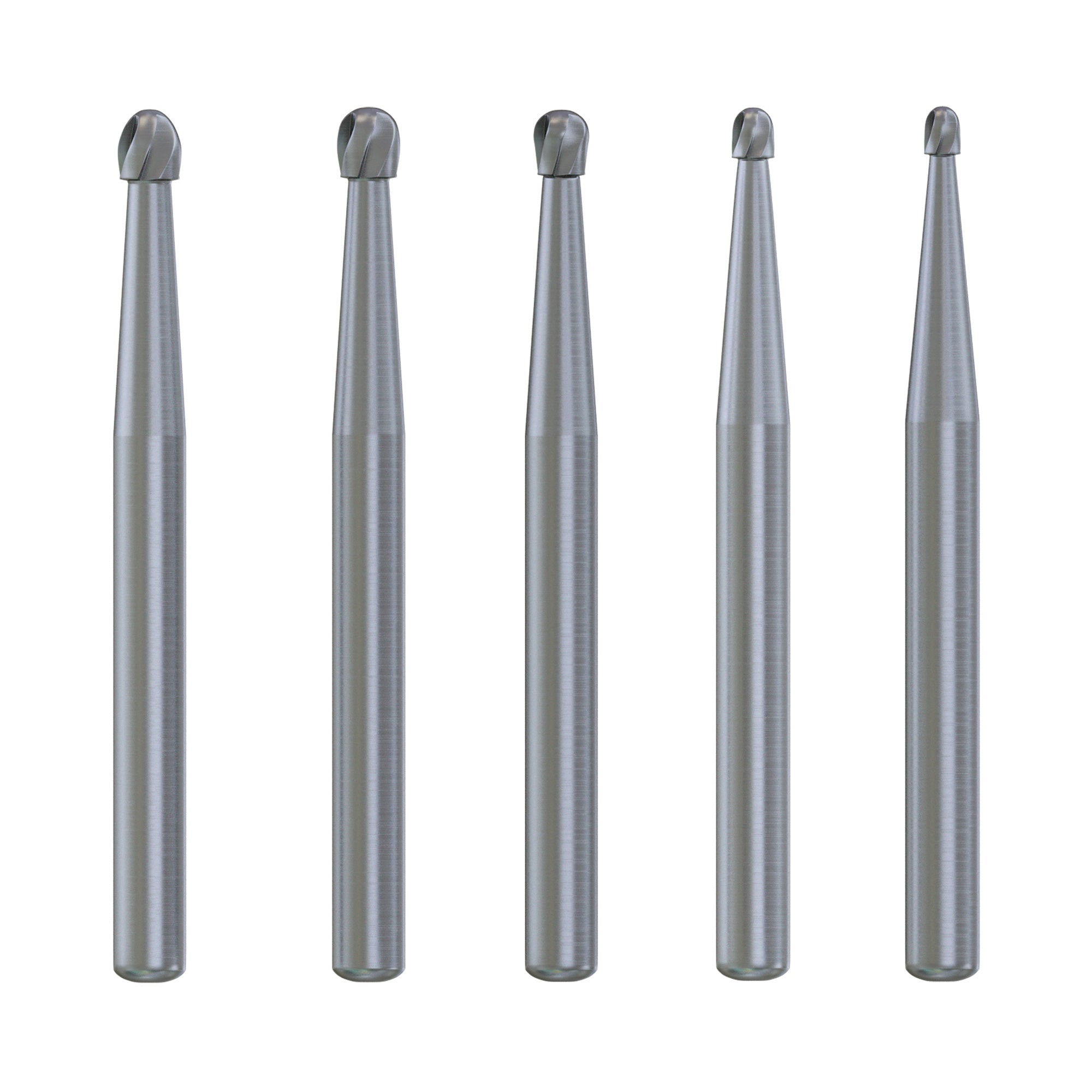 FG Tungsten Carbide Burs - Round Ball 10Pcs