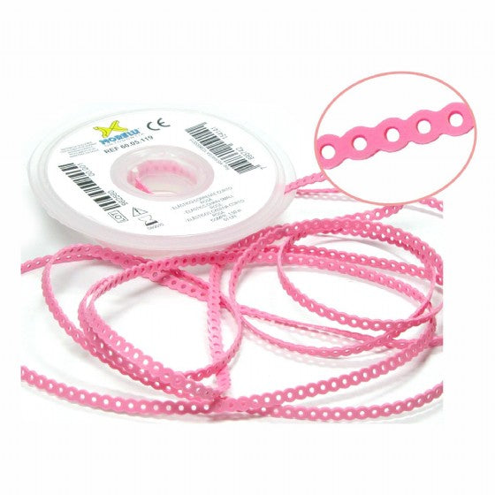 Morelli Orthodontic Elastic Power Chain Baby Rose 1.5m