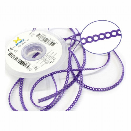 Morelli Orthodontic Elastic Power Purple 1.5m