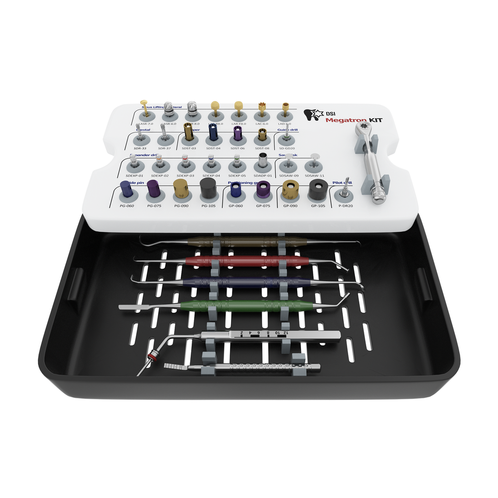Ridge Split Instruments DSI Megatron Kit- Creating a Solid Foundation for Implant Placement