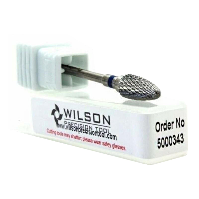 Wilson Cross Cut Flame standard Carbide Bur - 12.0mm