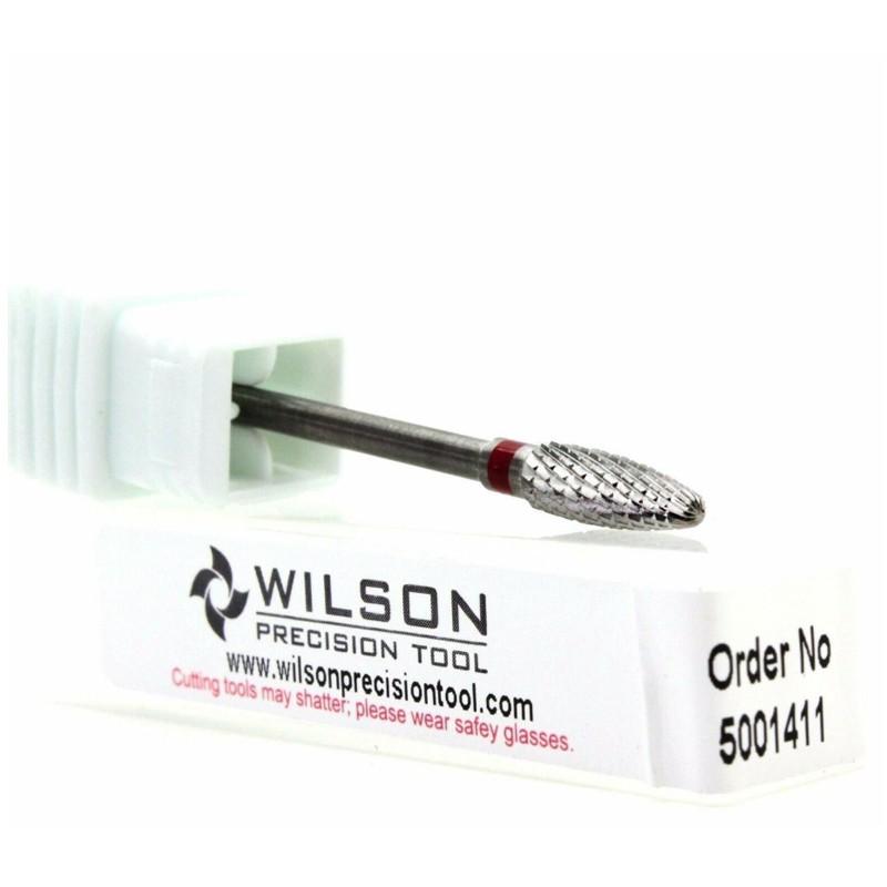 Wilson Spiral Cut Flame Fine Carbide Bur - 11.5mm