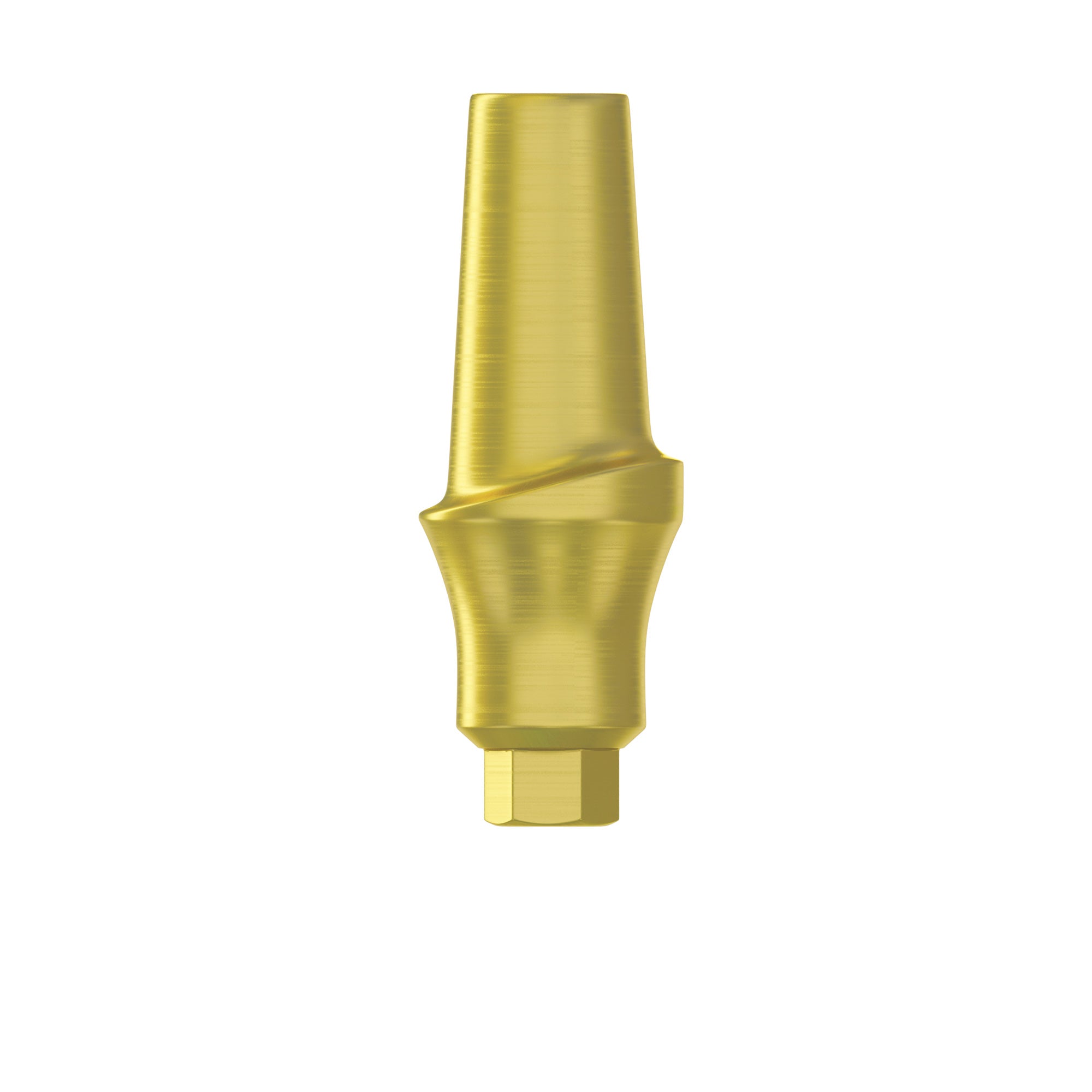 DSI Titanium Concave Straight Abutment Ø5.0mm - Internal Hex Ø2.42mm