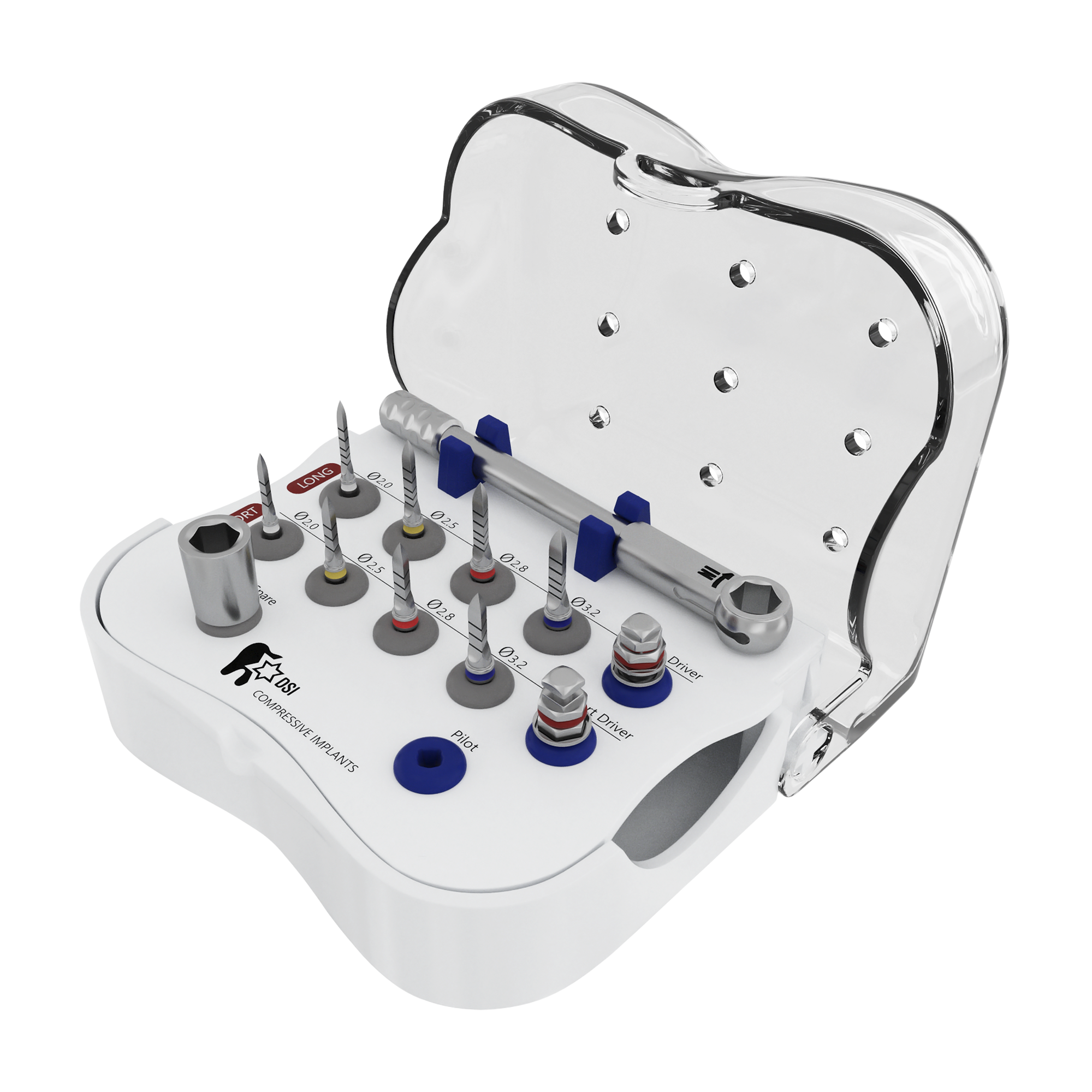 DSI SK001(M/R) Surgical Kit For MCB/ROOT One-piece Implants