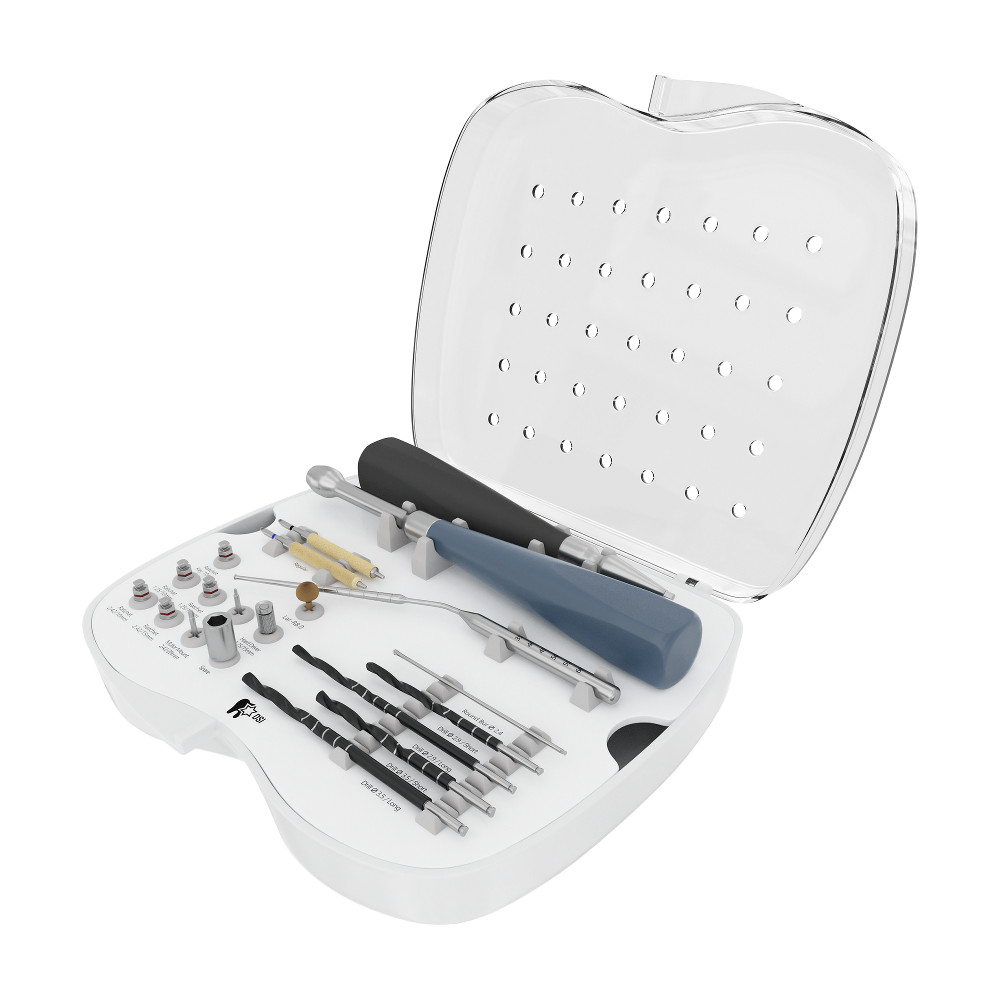 DSI SK007 Zygo Surgical Kit Tools and Drills Zygomatic Implant Installation