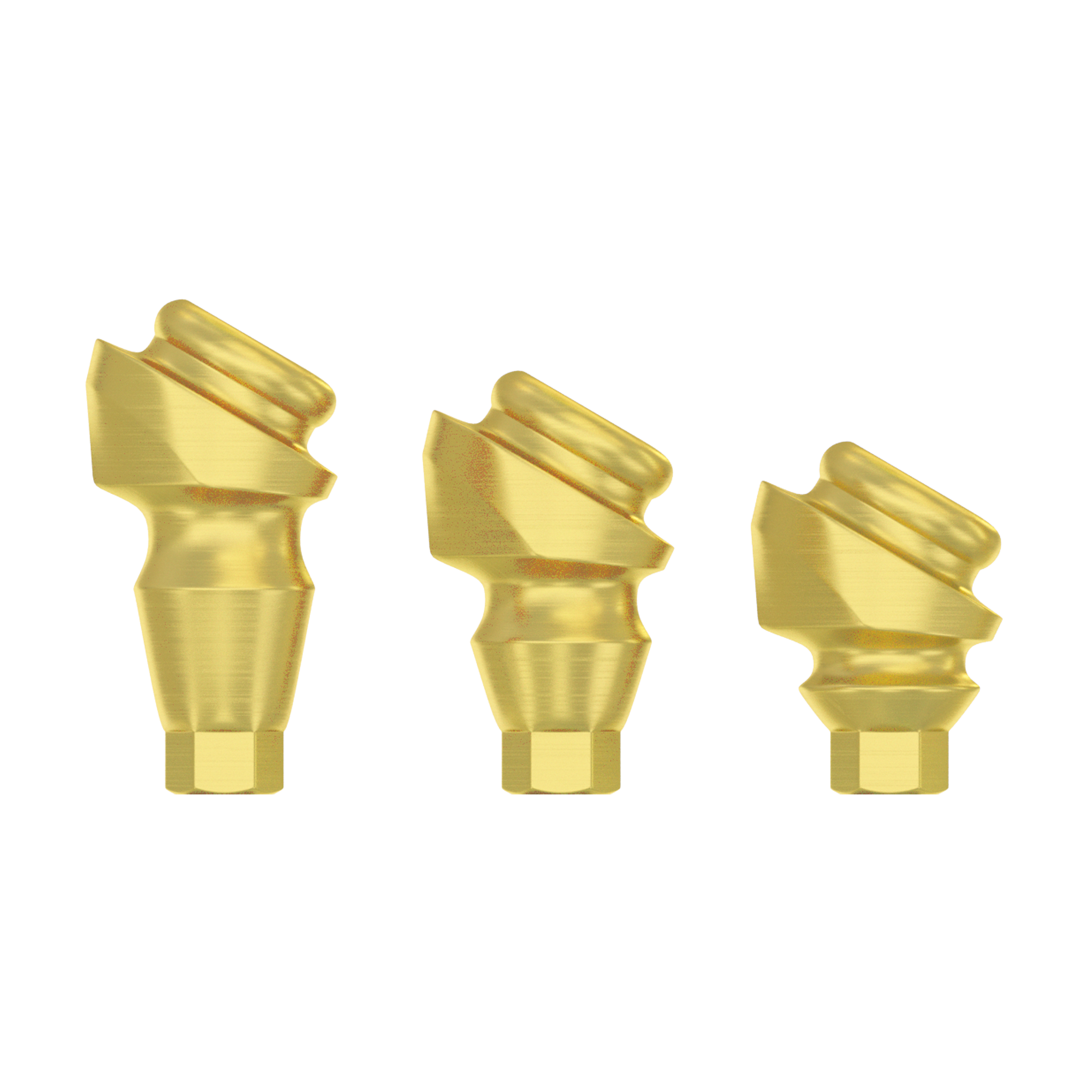 DSI Angulated Loc-in Abutment 5.0mm Full Set - Conical Connection NP Ø3.5mm