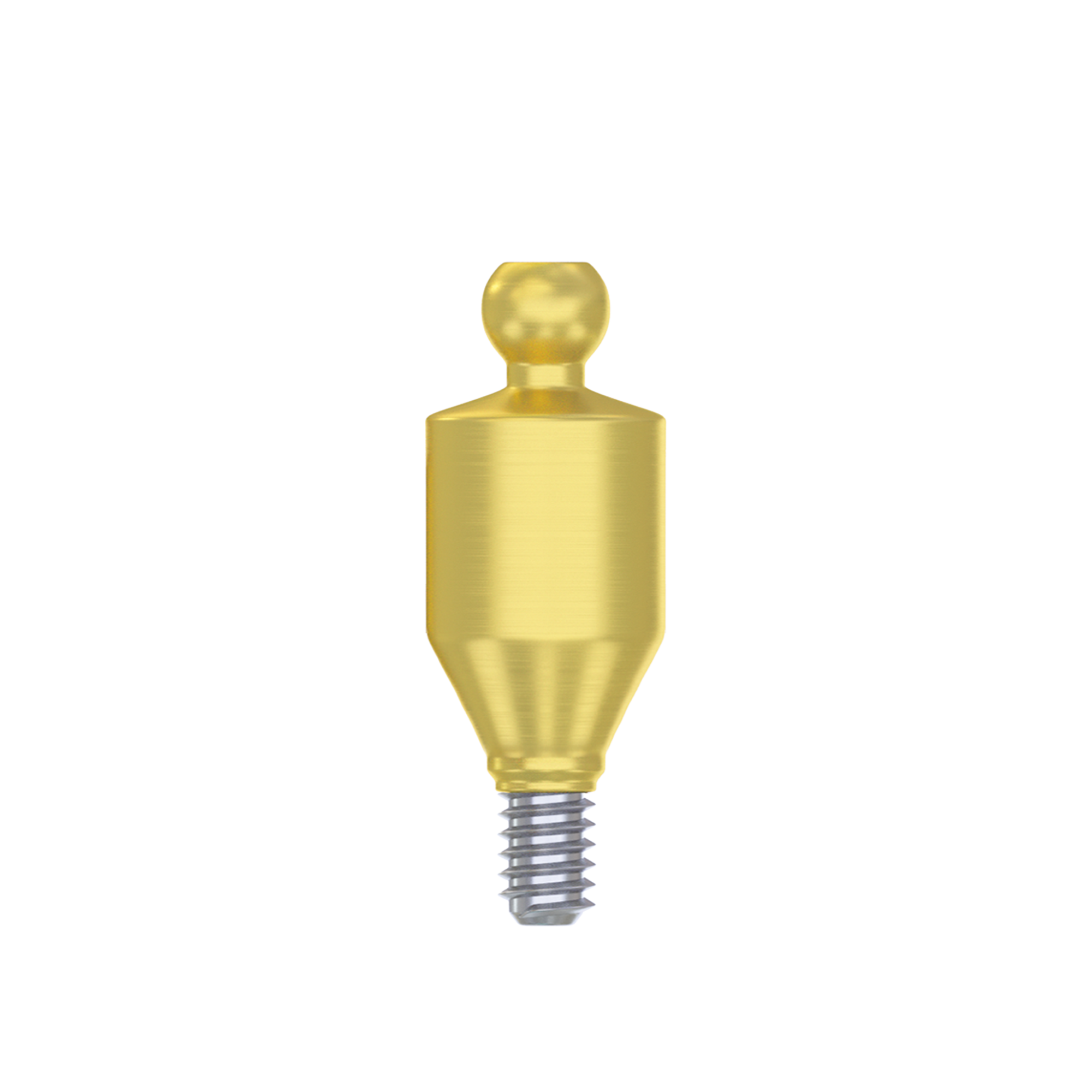 DSI Straight Ball Attachment 5.0mm  - Conical Connection RP Ø4.3-5.0mm