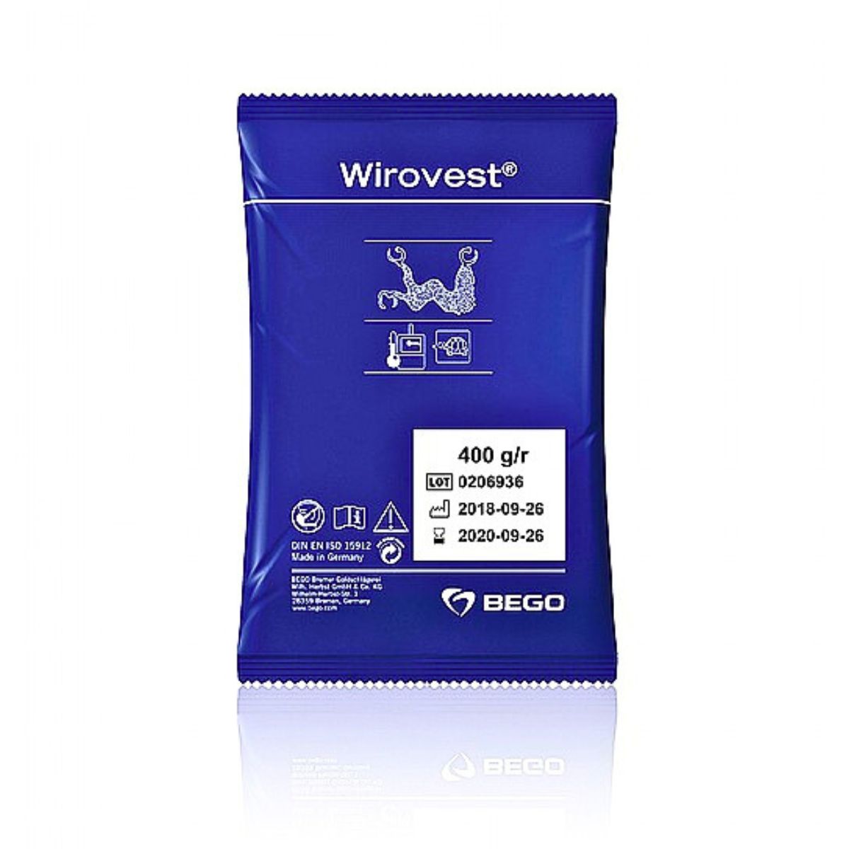 Bego Wirovest Investment  for Prosthetic Sculptors 400g/r
