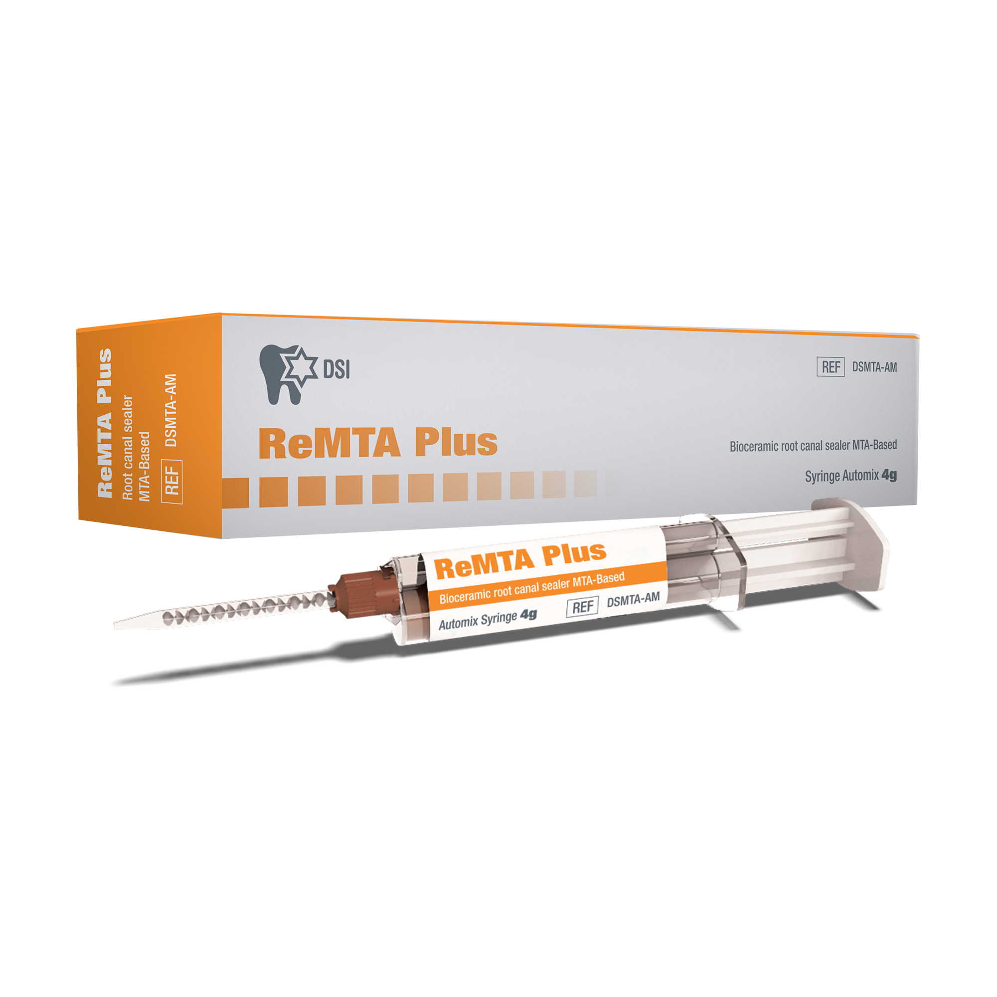 DSI Remta Plus Root Canal Sealer Resin-based with MTA Automix 4g