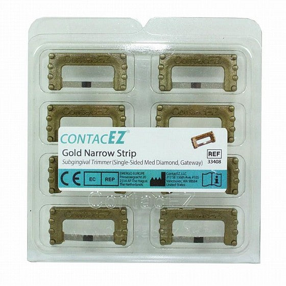 ContacEZ Subgingival Strip Gold 8/pk