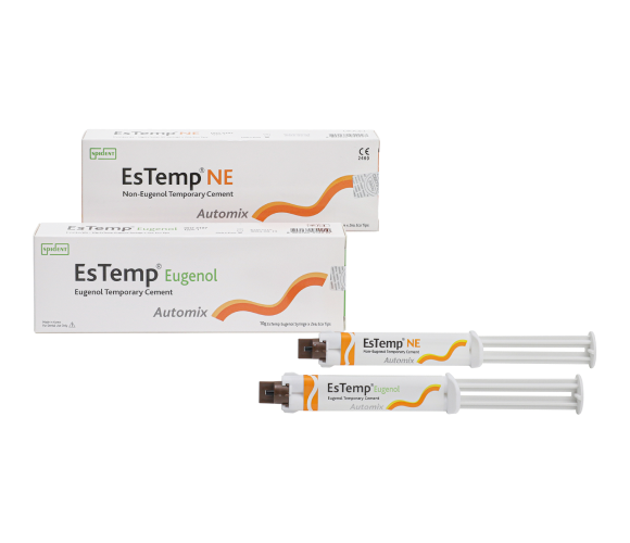 EsTemp® Eugenol / NE Temporary cement for temporary crown and bridge 10g x 2 syringes