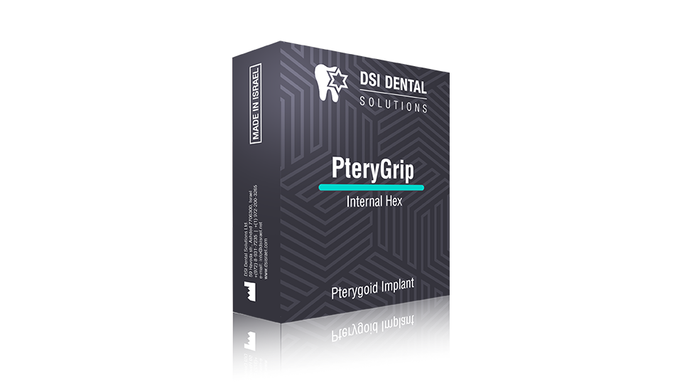 DSI PteryGrip Implant For Posterior Maxilla And Pterygomaxillary Regions