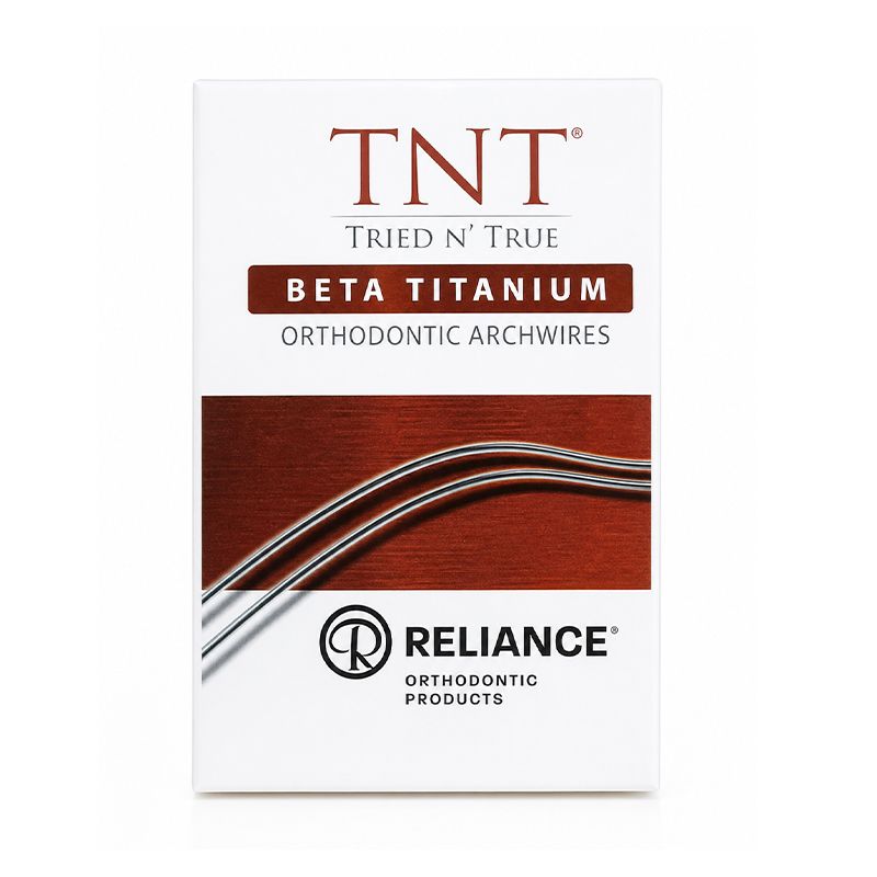 Reliance Archwires TNT Beta Titanium D-form 10pcs