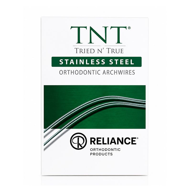 Reliance Archwires TNT Stainless D-form 25pcs