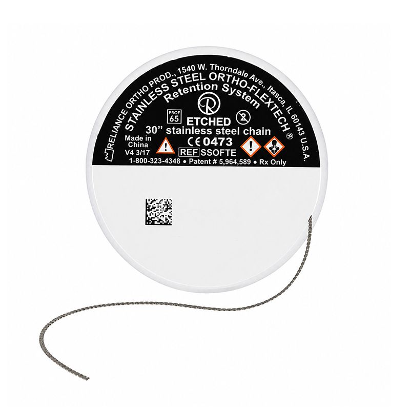 Reliance Ortho FlexTech Stainless Steel Micro-Etched 762mm 30"