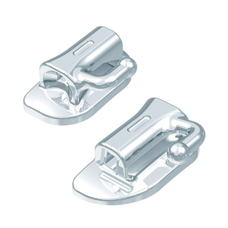 Ortho-Cast M buccal tubes, single, non-covertible #37/47, -10° torque, 0° off, MBT, 10pcs