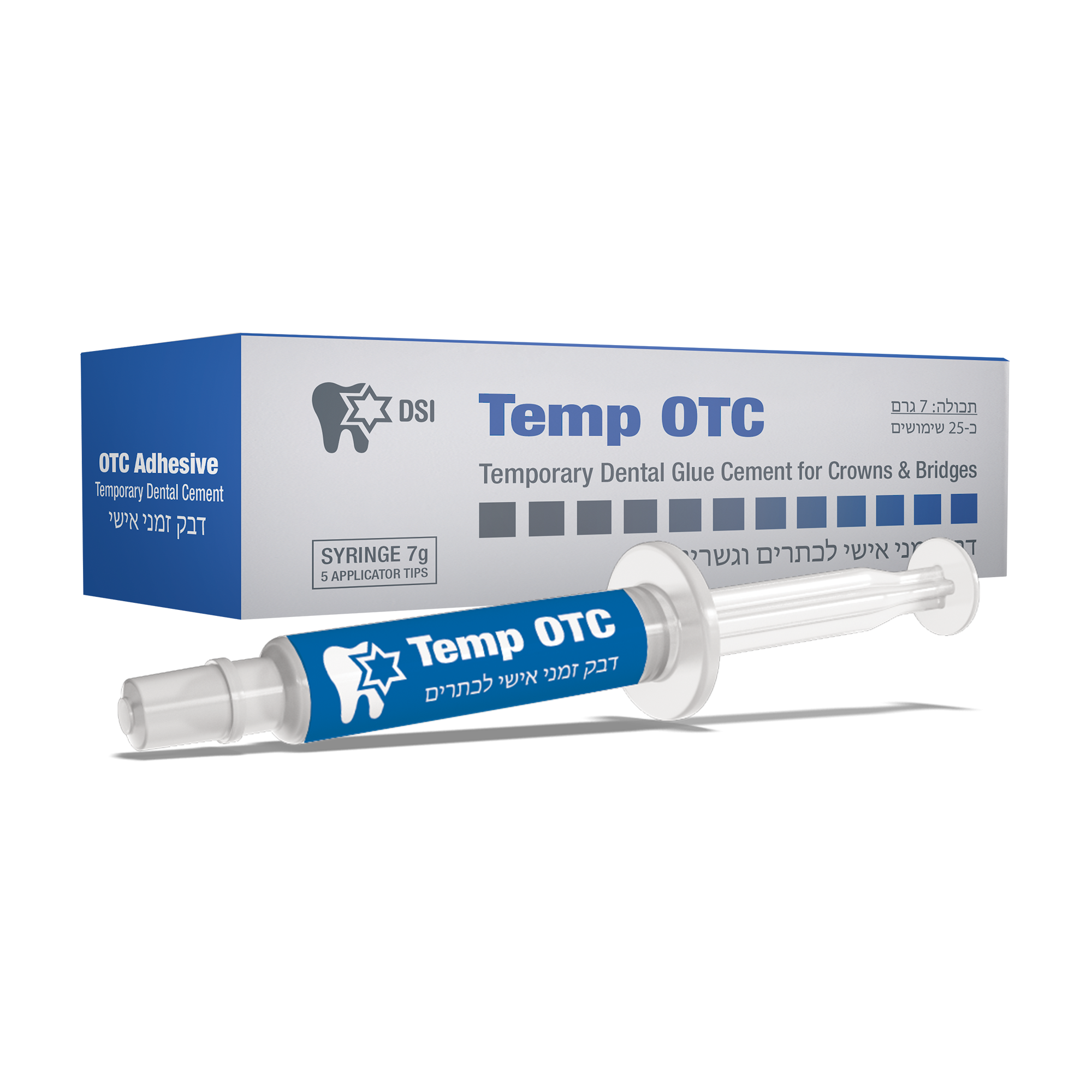 DSI Temp OTC Cement Temporary Crown Fixation Ready to Use 7g