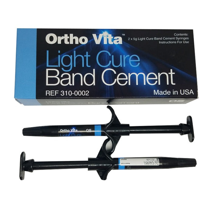 Ortho Vita Blue Band Cement Light Cure In Syringe 5g