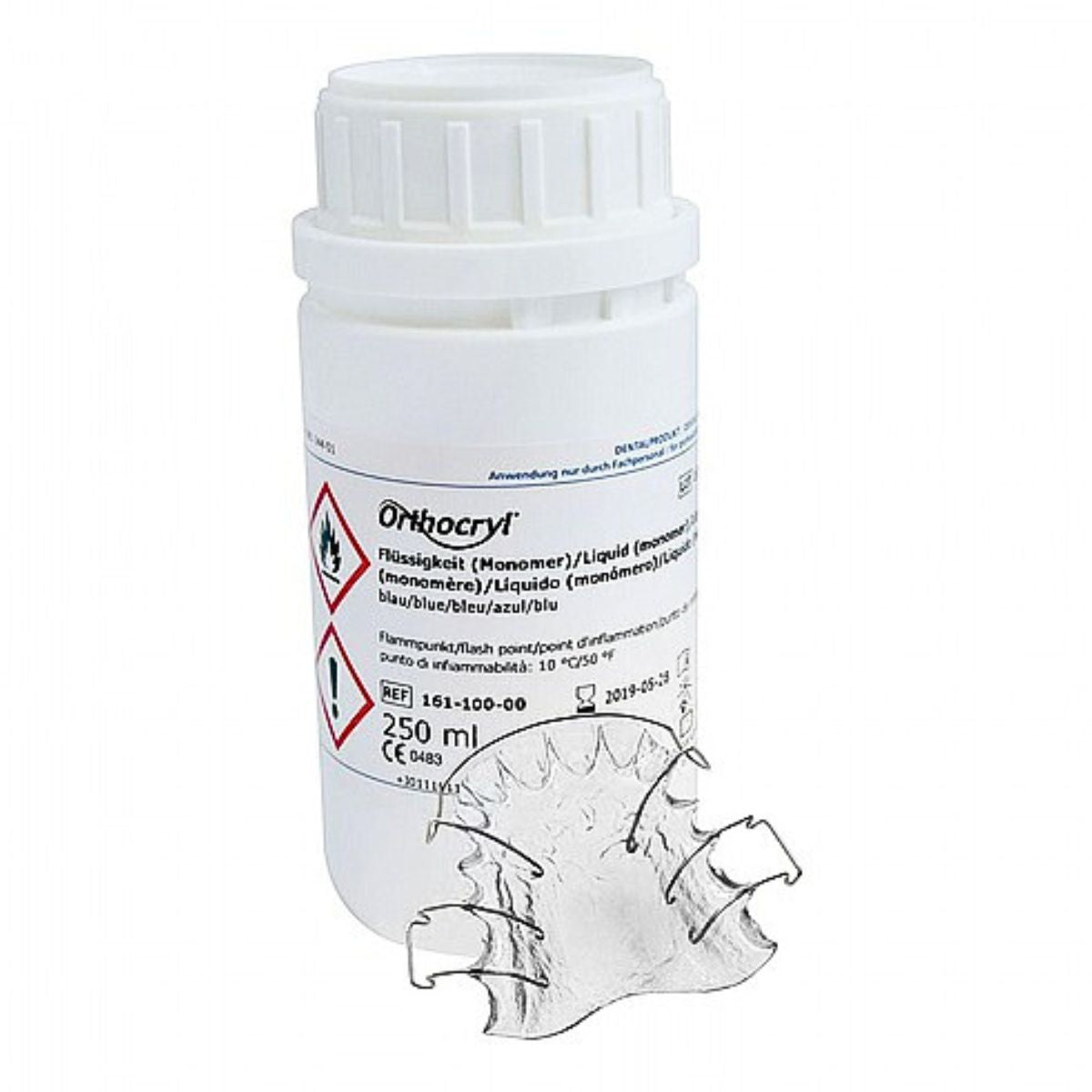 Dentaurum Orthocryl Clear Acrylic Liquid 250ml