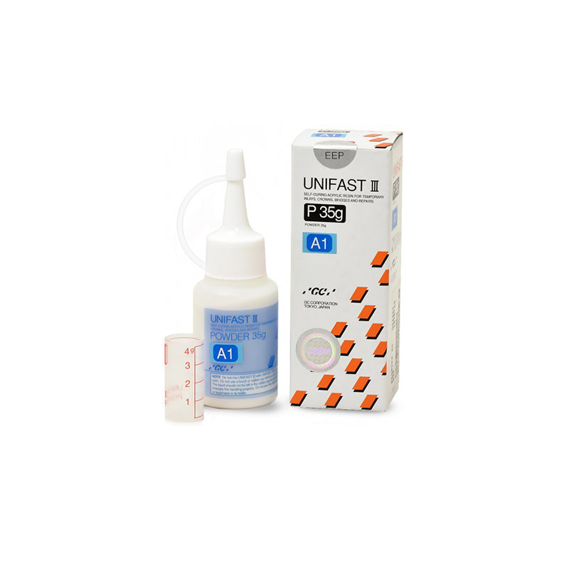 GC UNIFAST™ III Self-Curing Acrylic Resin for Temporary Restorations