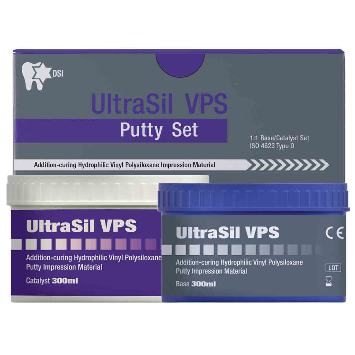 UltraSil VPS Putty 300+300ml Base/Catalyst