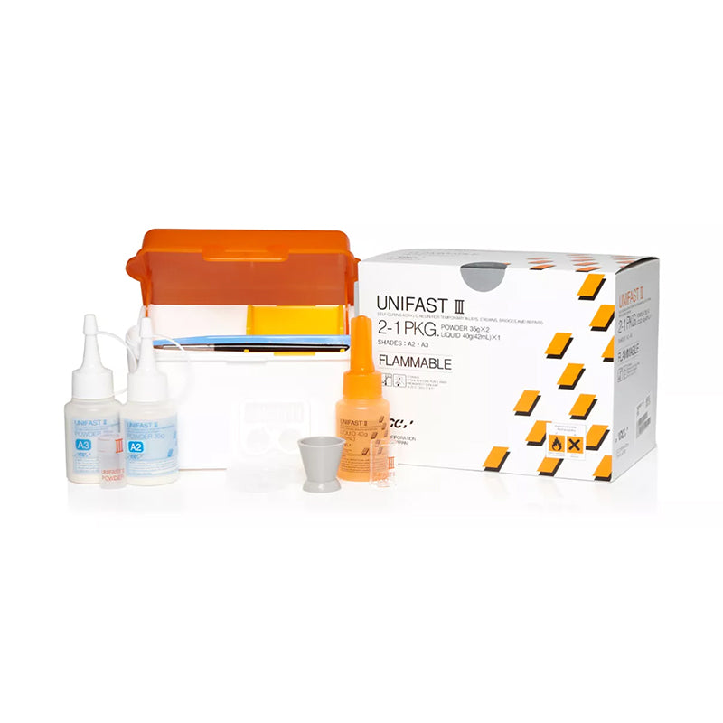 GC UNIFAST™ III Self-Curing Acrylic Resin for Temporary Restorations